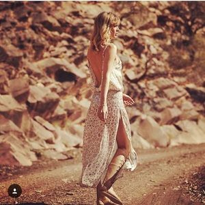 Auguste The Label low back maxi